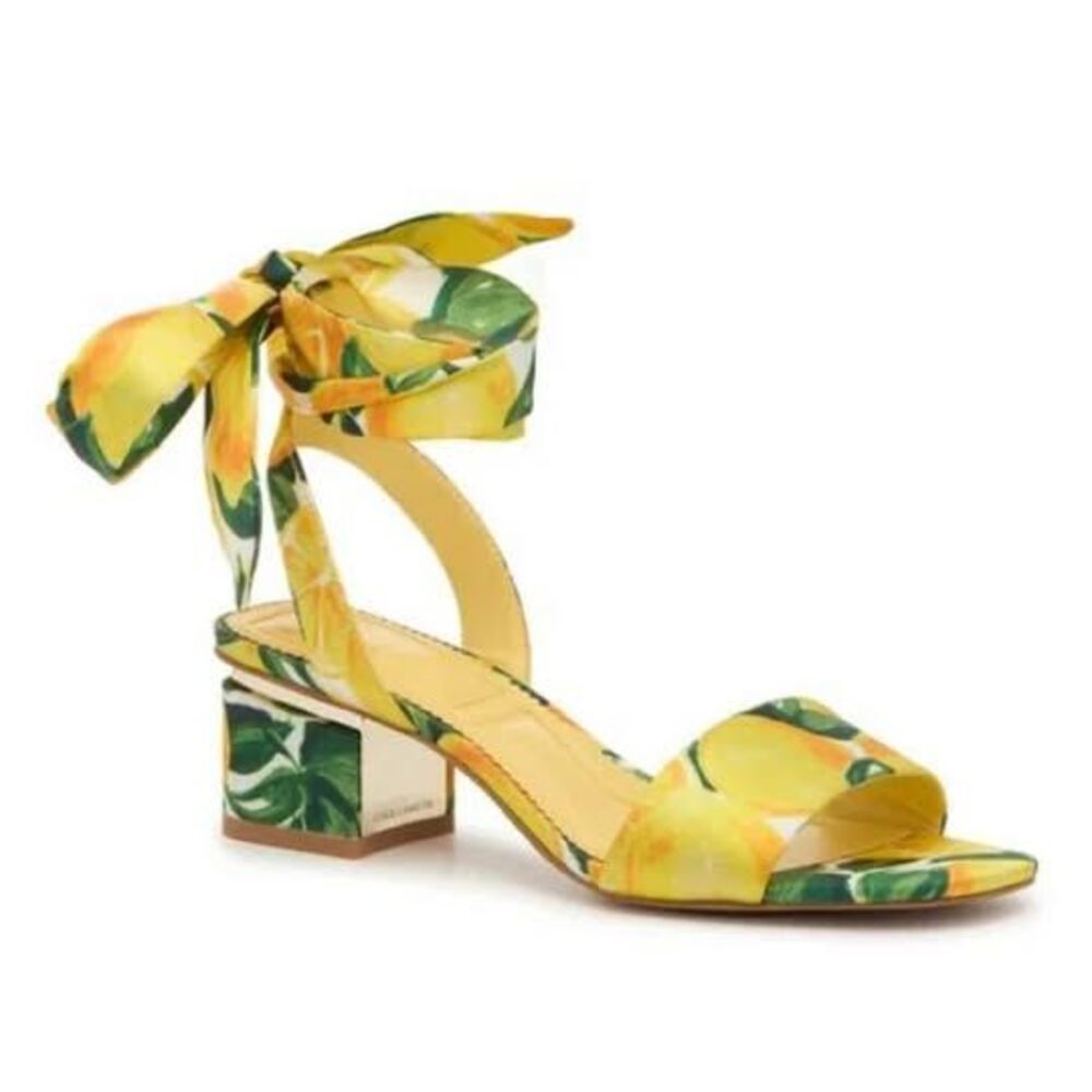 Vince Camuto Ambika Sandal Shoe Lemon Squeeze